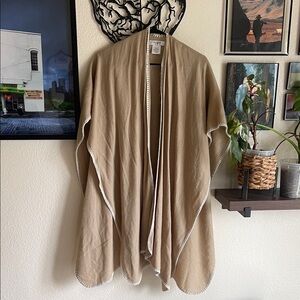 Guess Beige Cardigan with White Edging